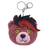 Baldur's Gate 3 Karlach Teddy Bear Cosplay Furry Keychain Key Rings Mascot Birthday Xmas Gift